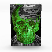 Halloween Skull Fotoblock (Vorderseite)