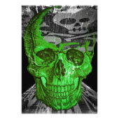 Halloween Skull Fotodruck (Vorne)