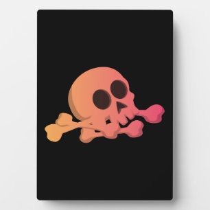 Halloween Skull Fotoplatte