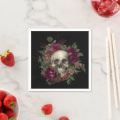 Halloween, Skull, gotisches Halloween, Party Serviette (Beispiel)