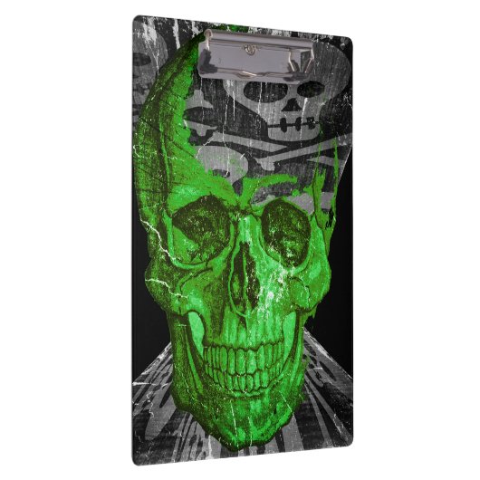 Halloween Skull Klemmbrett (Rechts)