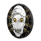 Halloween Skull mit magischem Licht Dartscheibe (Vorderseite rechts)