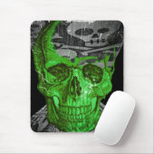 Halloween Skull Mousepad (Mit Mouse)