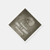 Halloween Skull Party Serviette (Ecke)