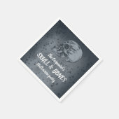 Halloween Skull Party Serviette (Ecke)