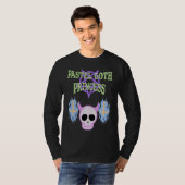 Halloween skull pastel goth princess T-Shirt (Vorne ganz)