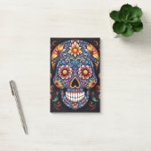 Halloween Skull Post-it Klebezettel (Büro)