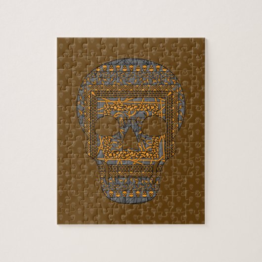 Halloween Skull Puzzle (Vertikal)