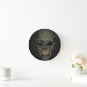Halloween Skull Runde Wanduhr (Zuhause)