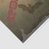 Halloween Skull Spuk House Beängstigend Seidenpapier (Ausschnitt)