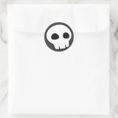 Halloween Skull Sticker (Tasche)