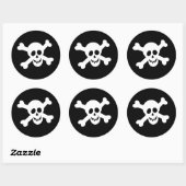 Halloween Skull Stickers (Blatt)