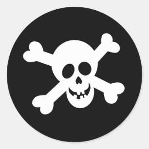 Halloween Skull Stickers