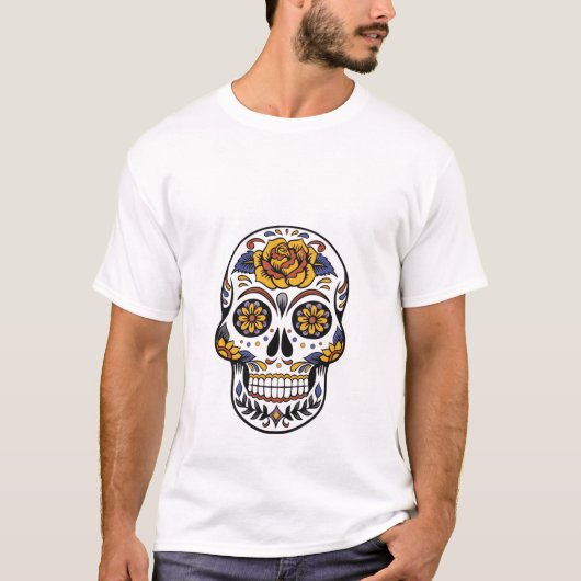 Halloween Skull T-Shirt (Vorderseite)