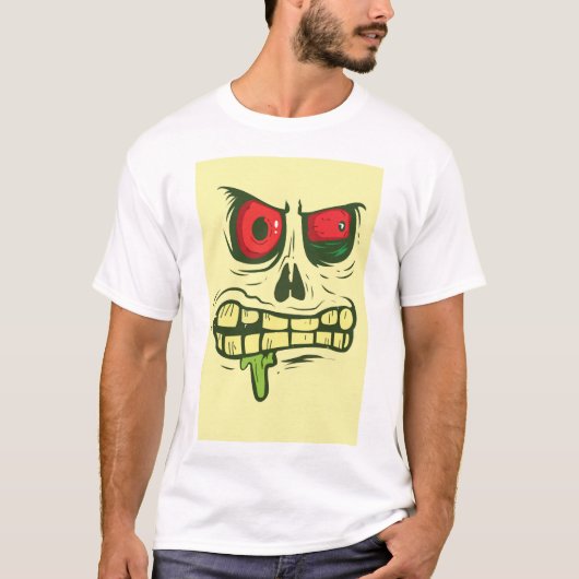 Halloween Skull T-Shirt (Vorderseite)