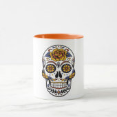 Halloween Skull Tasse (Zentrum)