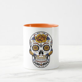 Halloween Skull Tasse