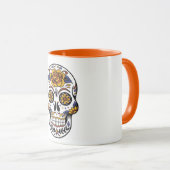 Halloween Skull Tasse (VorderseiteRechts)