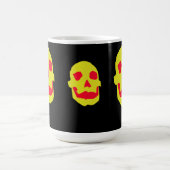 Halloween Skull-Tasse Kaffeetasse (Mittel)