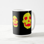 Halloween Skull-Tasse Kaffeetasse (VorderseiteRechts)