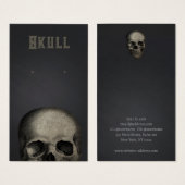 Halloween Skull Theme Earring Display Card (Vorne & Hinten)