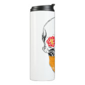 Halloween Skull Thermosbecher (Nach links gedreht)