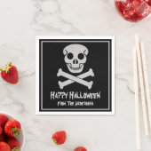 Halloween Skull und Bones Napkins Serviette (Beispiel)