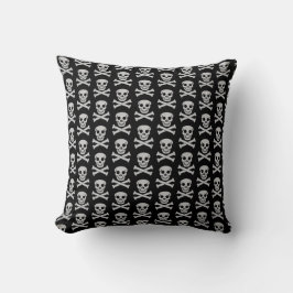 Halloween-Skull und Knochen-Kissen Kissen