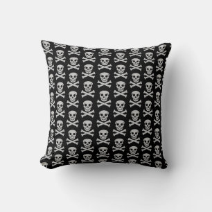Halloween-Skull und Knochen-Kissen Kissen