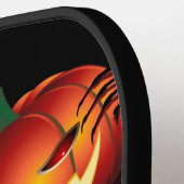 Halloween Skull und Pumpkin Pickleball Schläger (Linke Seite)