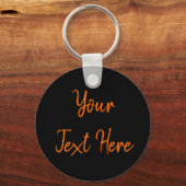 Halloween Skull und Pumpkin Schlüsselanhänger (Rückseite)