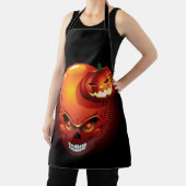 Halloween Skull und Pumpkin Schürze (InSitu)