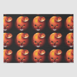 Halloween Skull und Pumpkin Seidenpapier
