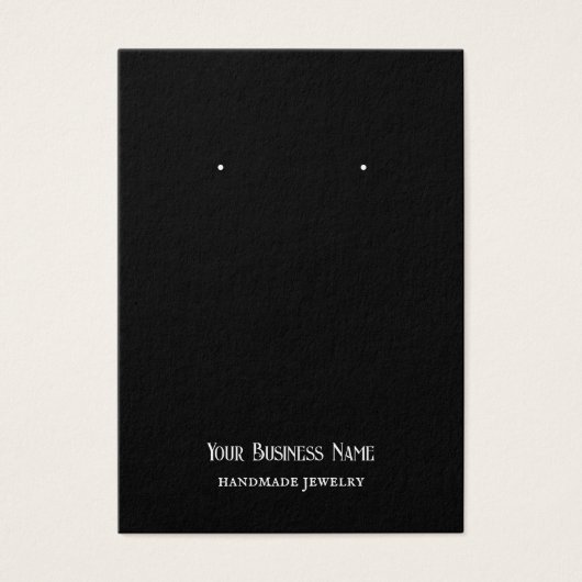 Halloween Skulls Earring Display Card (Vorderseite)