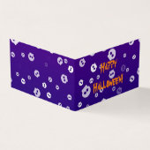 Halloween-Skulls-Faltenkarte (Vorderseite)