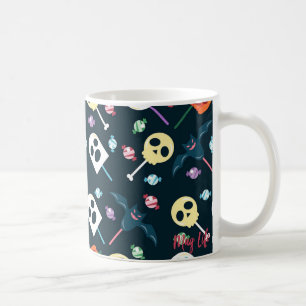 Halloween Skulls & Ghosts Candy Pattern Tasse