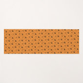 Halloween Skulls Ghosts Ditzy Pattern | Yoga Mat Yogamatte (Vorderseite (Horizontal))