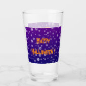Halloween Skulls Glas (Vorderseite)
