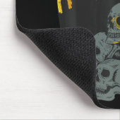 Halloween Skulls Heads Moon Skeleton Kostüme Kinde Mousepad (Ecke)