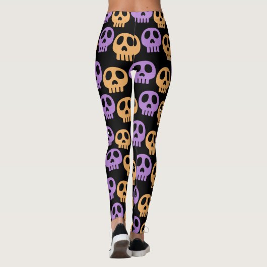 Halloween Skulls Leggings (Rückseite)