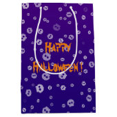 Halloween Skulls Mittlere Geschenktüte (Vorderseite)
