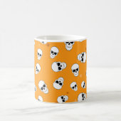 Halloween Skulls Pattern Kaffeetasse (Mittel)