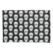 Halloween Skulls Pillowcase Set Kissenbezug (Vorderseite-Links)