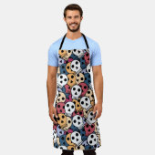 Halloween-Skulls Schürze (Getragen)