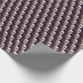 Halloween Skulls: Spooky Seamless Muster. Geschenkpapier (Ecke)