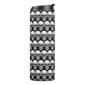 Halloween Skulls Thermosbecher (Nach links gedreht)