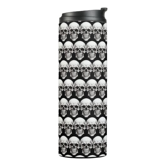 Halloween Skulls Thermosbecher (Nach links gedreht)
