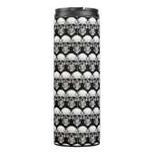 Halloween Skulls Thermosbecher (Rückseite)
