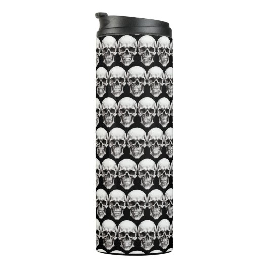 Halloween Skulls Thermosbecher (Nach rechts gedreht)