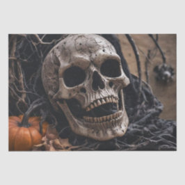 Halloween Skulls & Zauber Seidenpapier